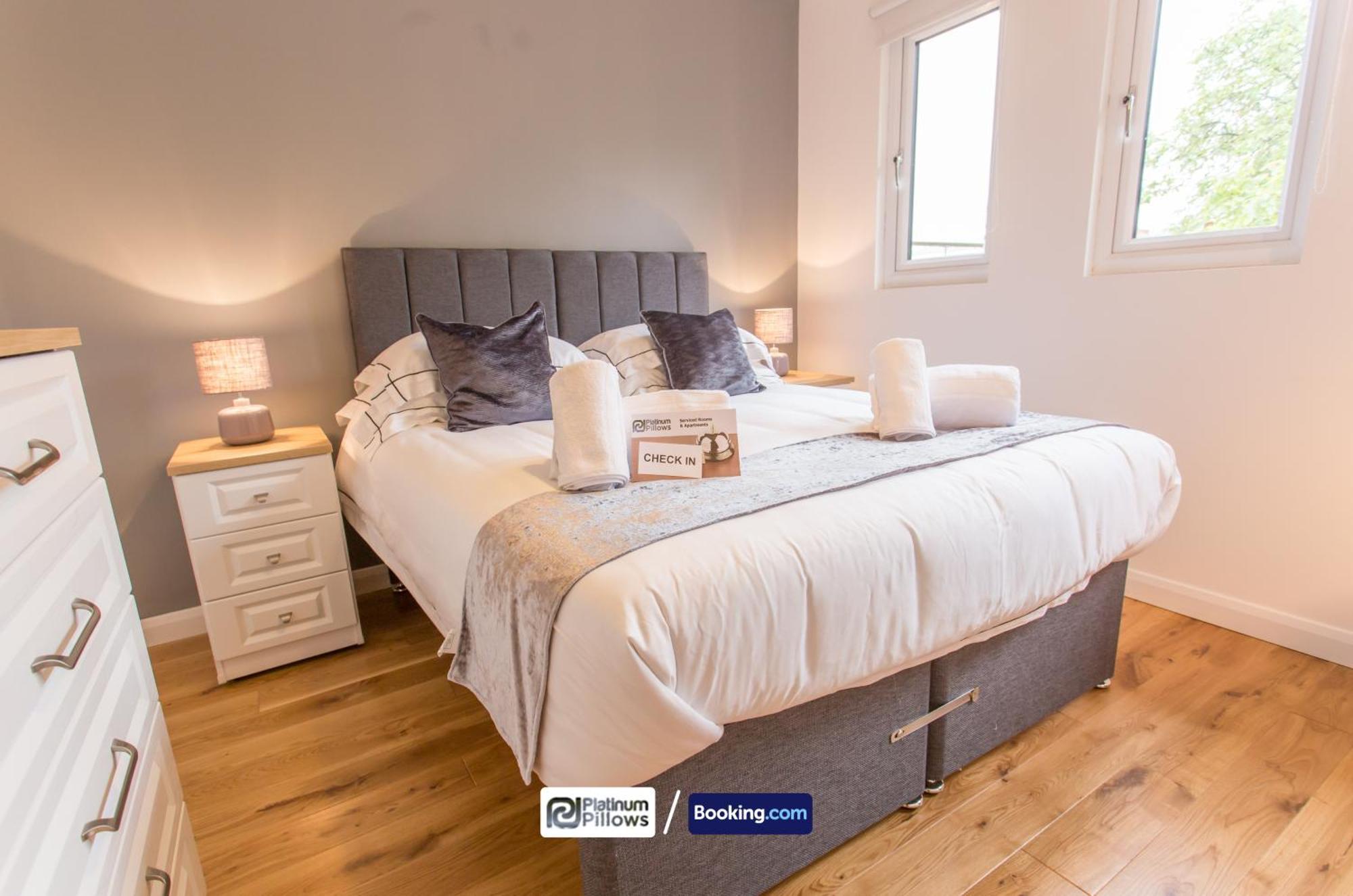 Modern Oxford 2 Bedroom Apartments, Near Headington Hospital, Families & Contractor Accommodation With Parking Экстерьер фото